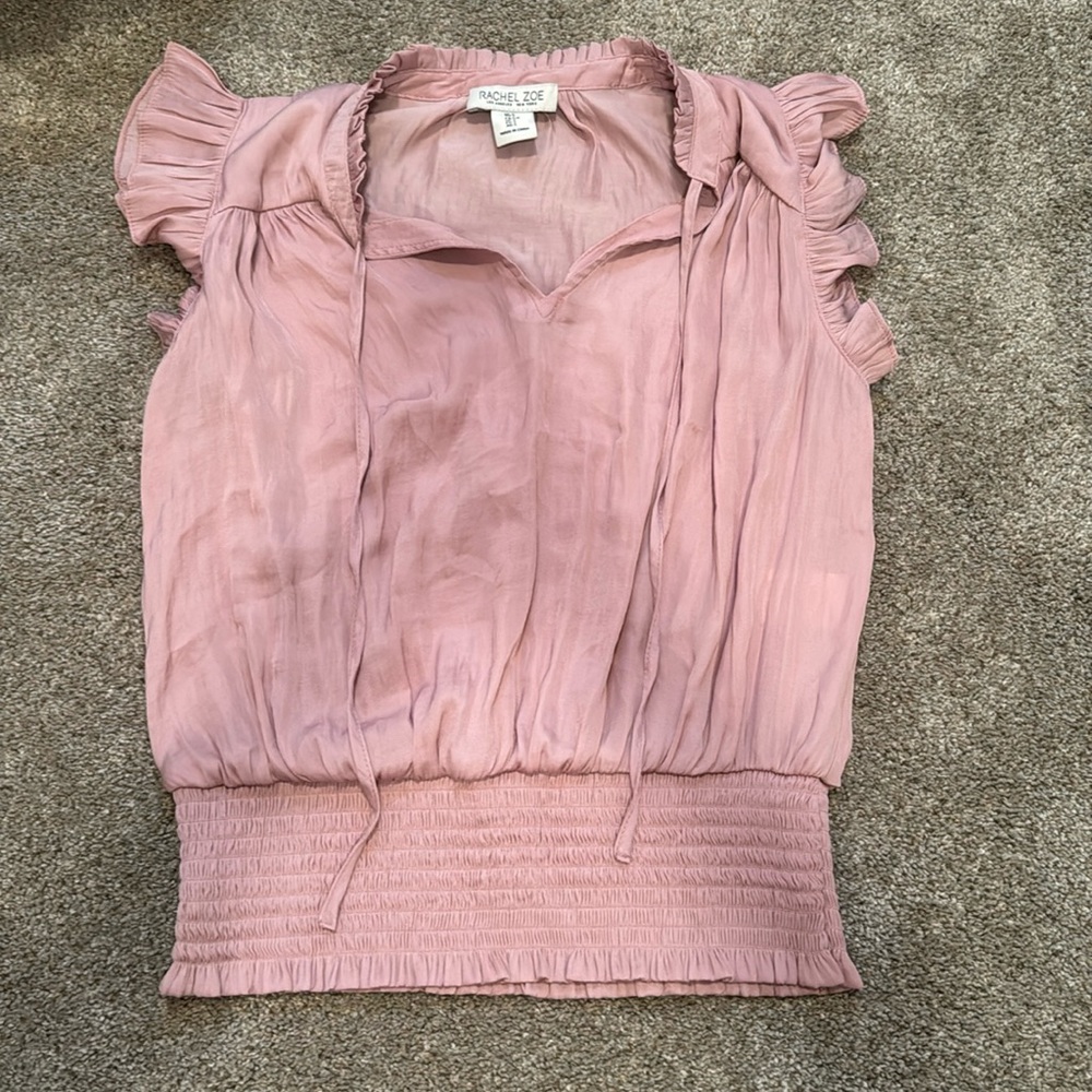 Pink blouse